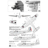 Planet Models 256 1/72 R3D-1/2 US Navy & US Marines Transport Plane