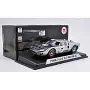 Shelby 1/18 No.7 1966 Ford GT 40 MKII Black