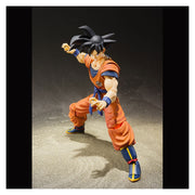 Bandai Tamashii Nations SHF55540L S.H.Figuarts Son Goku A Saiyan Raised On Earth Dragon Ball Z