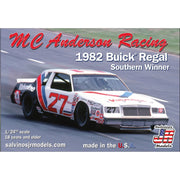 Salvinos J R 31249 1/24 MC Anderson Racing 1982 Buick Regal Southern Winner