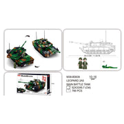 Sluban 0839 Leopard 2A5 Main Battle Tank Model Bricks 766pc