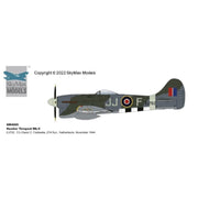 SkyMax 4009 1/72 Hawker Tempest Mk.V EJ762, F/Lt. David C. Fairbanks, 274 Sqn.