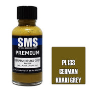 SMS PL133 Premium Acrylic Lacquer German Khaki Grey 30ml