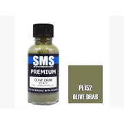SMS PL152 Premium Acrylic Lacquer Olive Drab SCC No.15 30ml