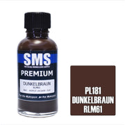 SMS PL181 Premium Acrylic Dunkelbraun RLM61 30ml