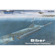 Special Hobby SH72006 1/72 Biber German Midget Submarine