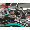 Spark SP18S599 1/18 Mercedes AMG W12 E Performance No. 44 Lewis Hamilton Winner 2021 British GP Figurine Holding British Flag