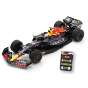 Spark SP18S774 1/18 Oracle Red Bull Racing RB18 No.1 2022 Formula One World Champion Max Verstappen With Board Japanses GP