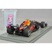 Spark SP7850 1/43 Red Bull Racing Honda RB16B No.11 Red Bull Racing 3rd Mexican GP Sergio Perez With No.3 Board