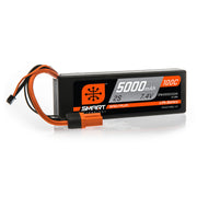 Spektrum SPMX50002S100H5 5000mAh 2S 7.4V 100C Smart LiPo Hardcase IC5