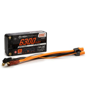 Spektrum SPMX632S120HT 6300mAh 2S 7.6V 120c Smart Pro Race HV LiPo with 5mm Bullets