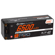 Spektrum SPMX64S120HT 6500mAh 4S 15.2V 120c Smart Pro Race HV LiPo Battery with 5mm Bullet Connectors