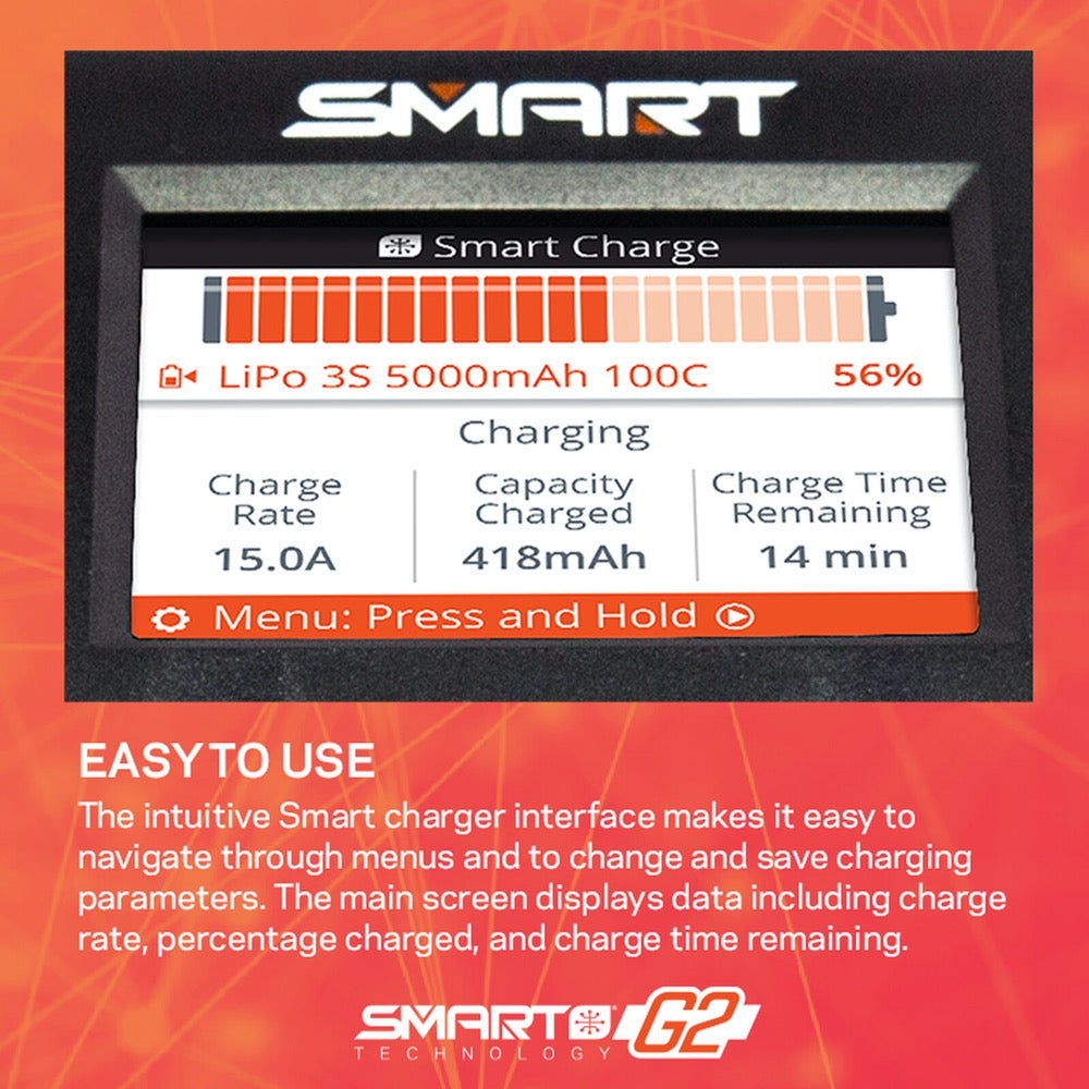Spektrum SPMXC2040 S1400 G2 Smart Charger