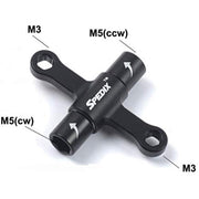 Spedix Quad Wrench with One-way Bearings