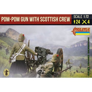 Strelets 1/72 Pom-Pom Gun with British Crew Anglo-Boer War