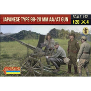 Strelets 1/72 Japanese Type 98 AA 20mm Gun WWII