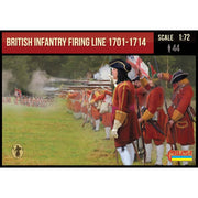 Strelets.R 232 1/72 British Infantry Firing Line 1701-1714 Spanish Succession War Plastic Model Kit