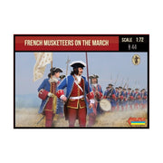 Strelets 233 1/72 French Musketeers 1701-1714 Spanish Succession War Plastic Model Kit
