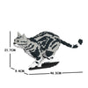 Jekca ST19ASC06-M01 American Shorthair Cat Running 06S-M01