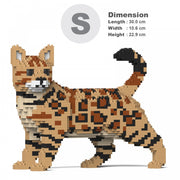 Jekca ST19BGC01-M01 Bengal Cat 4-in-1 Pack 01S-M01