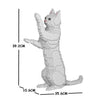 Jekca ST19CA15-M01 White Cat Standing 15S-M01