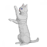 Jekca ST19CA15-M01 White Cat Standing 15S-M01