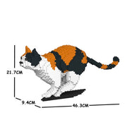 Jekca ST19CA20-M01 Calico Cat Running 20S-M01