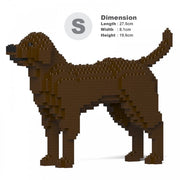 Jekca ST19PT26-M05 Chocolate Labrador Retriever Standing 01S-M05