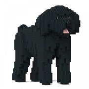 Jekca ST19PT30-M02 Toy Poodle Standing Black 01S-M02