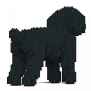Jekca ST19PT30-M02 Toy Poodle Standing Black 01S-M02