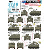 Star Decals 351319 1/35 Australia in Vietnam No.4 Aussie M113 With T50 Turret Decal Set
