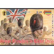 Strelets Mini 1/72 M029 Crimean British Grenadiers in Winter Dress