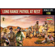 Strelets Mini 143 1/72 Long Range Desert Group at Rest Plastic Model Kit