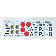 Sova-M 72037 1/72 Ga-43 Clark Passenger Airliner