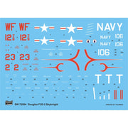 Sword 72094SE 1/72 Douglas F3D-2 Skyknight over Korea Special Edition