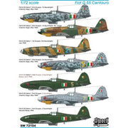 Sword 72104 1/72 Fiat G.55 2 in 1