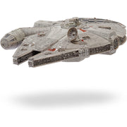 Star Wars Micro Galaxy Squadron Feature Vehicle Millennium Falcon 9 Inch Vehicle and 4 Figures