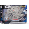 Star Wars Micro Galaxy Squadron Feature Vehicle Millennium Falcon 9 Inch Vehicle and 4 Figures