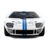 Solido 1803002 1/18 Ford GT-40 Wide Body White w/Blue Stripes