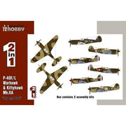 Special Hobby SH72211 2in1 Kit P-40F/L and Kittyhawk Mk.IIA RAF