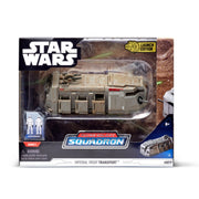 Star Wars Micro Galaxy Squadron Large Vehicles Imperial Troop Transport 6 Inch Vehicle and 2 Figures