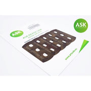 Art Scale T0004 Razor Saw Extra Smooth Symmetric 43/43 Teeth 5pc Hobby Tools