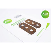 Art Scale T0014 Razor Saw Radius Ultra and Extra Smooth Asymmetric 100/65 Teeth 2pc Hobby Tools