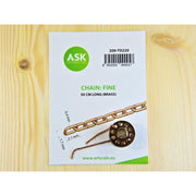 Art Scale T0220 Chain Fine 50cm Long Brass Tool