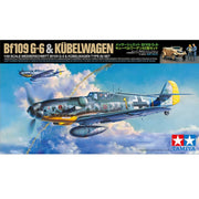 Tamiya 25204 1/48 Messerschmitt Bf109 G-6 and Kubelwagen Type 82 Set