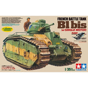 Tamiya 30058 1/35 French Battle Tank B1 Bis with Single Motor