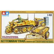 Tamiya 32502 1/48 Kettenkraftrad w/Infantry Cart Plastic Model Kit