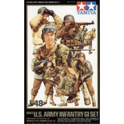 Tamiya 32513 1/48 US Infantry GI Set Plastic Model Kit