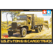 Tamiya 32548 1/48 US 2.5 Ton 6X6 Cargo Truck Plastic Model Kit