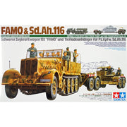 Tamiya 35246 1/35 German 18Ton Heavy Half-Track Famo and Transporter